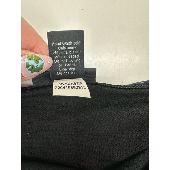 Apt. 9 Womens Swimsuit Bottoms Size XL Black Bikini Style - Picture 4 of 8